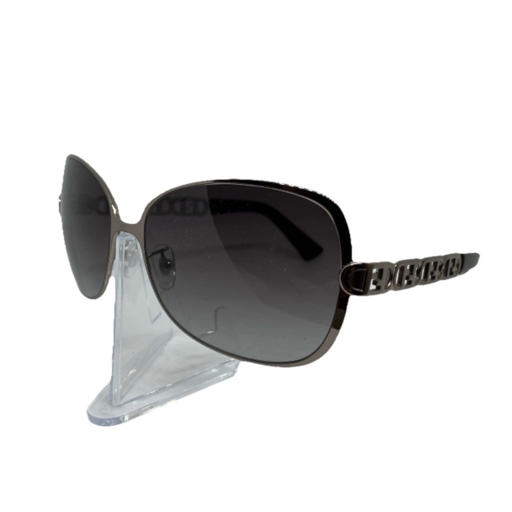 Vintage Fendi Logo Metal Women’s Sunglasses Brown Pewter F478 Made in Italy - Picture 6 of 16